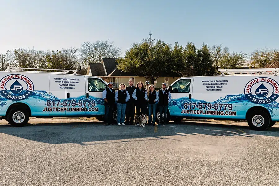 Justice Plumbing Office Team in Granbury, TX