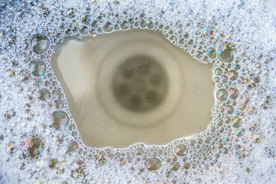 clogged drain