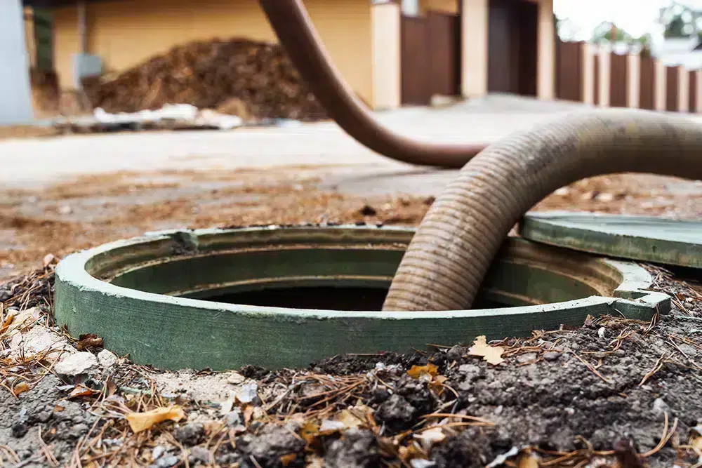 pump septic tank